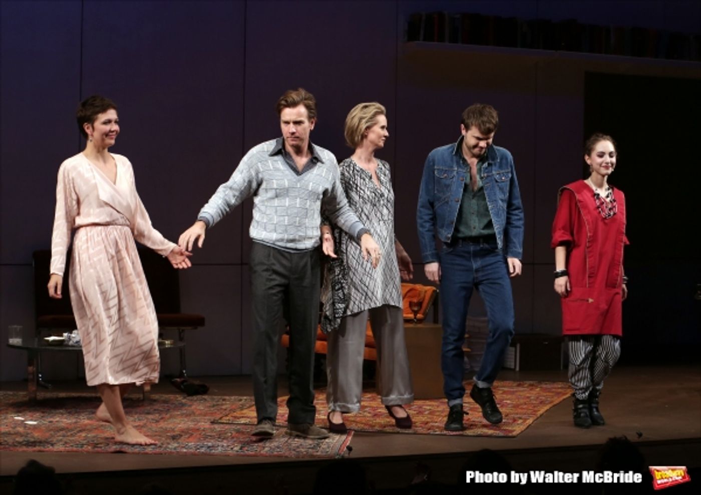 Photo Coverage: Ewan McGregor, Maggie Gyllenhaal & THE REAL THING Cast Take Opening Night Bows  Image