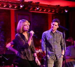Ashley Spencer & Jeremy Jordan @ BroadwayWorld Ashley Spencer & Jeremy Jordan Photo