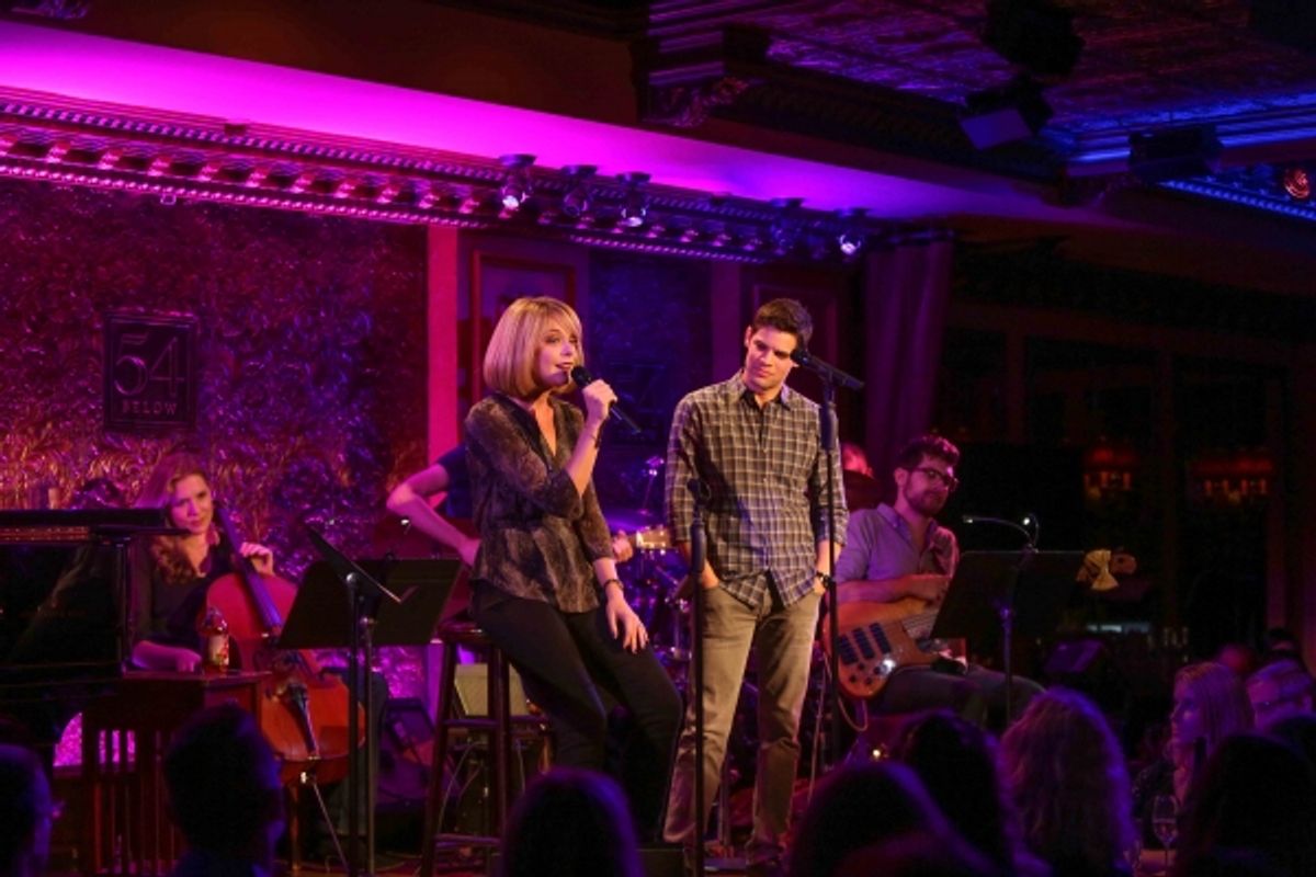 Ashley Spencer & Jeremy Jordan at 