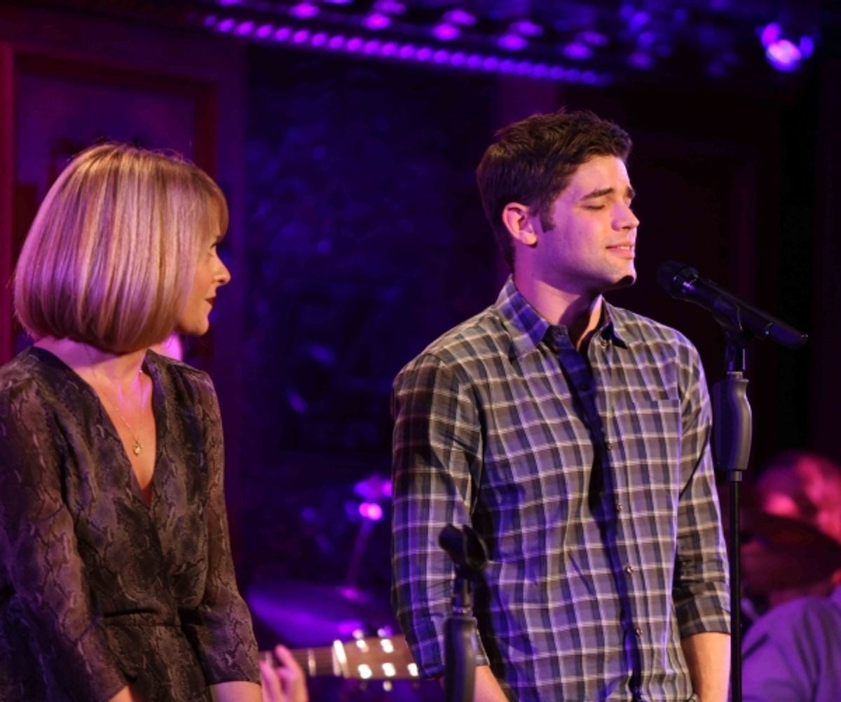 Ashley Spencer & Jeremy Jordan at 
