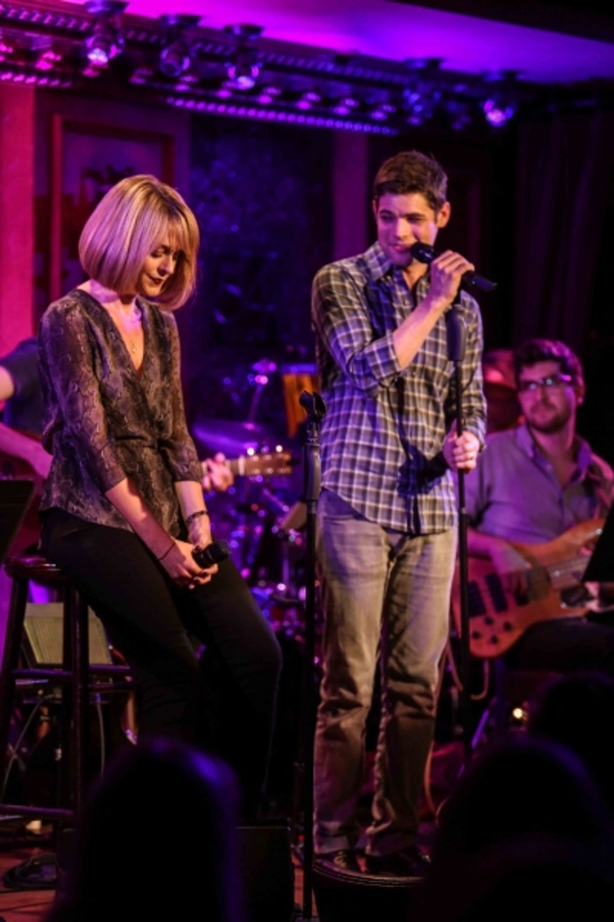 Ashley Spencer & Jeremy Jordan at 