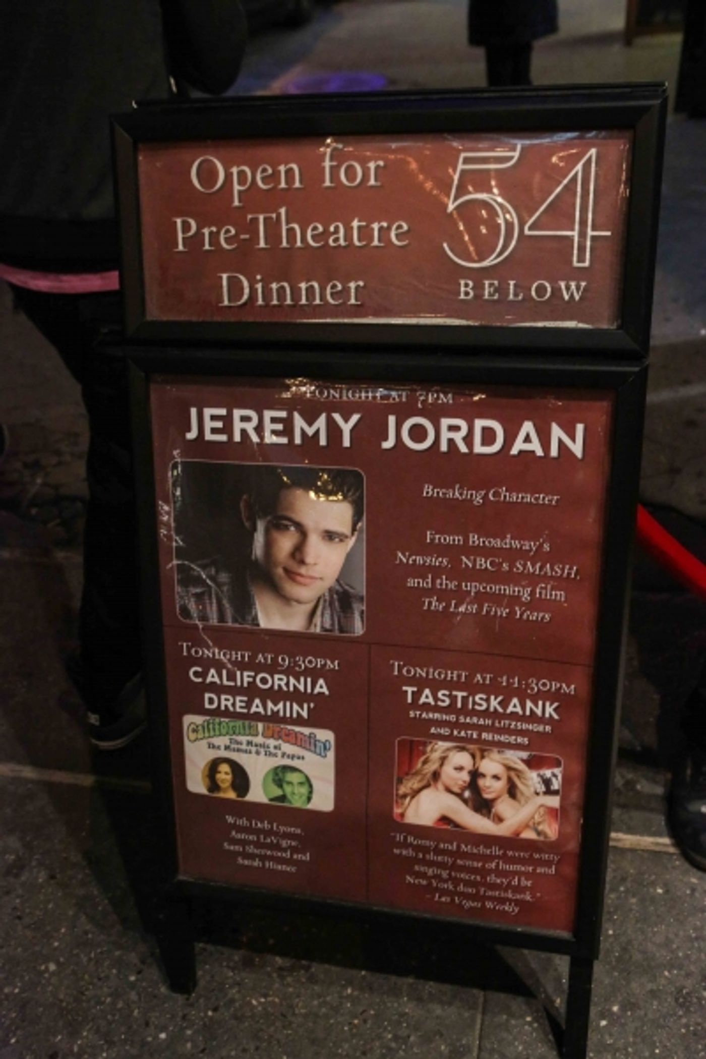 Photo Coverage: Jeremy Jordan Brings BREAKING CHARACTER to 54 Below  Image