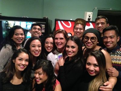 Brooke Shields & HERE LIES LOVE Cast Photo