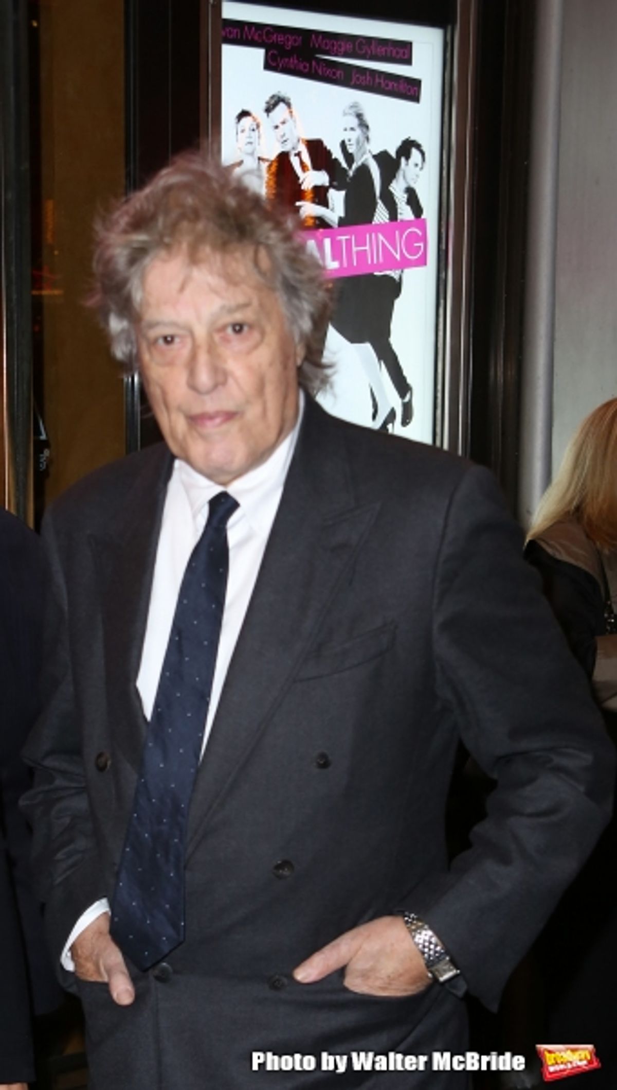 Tom Stoppard  at 