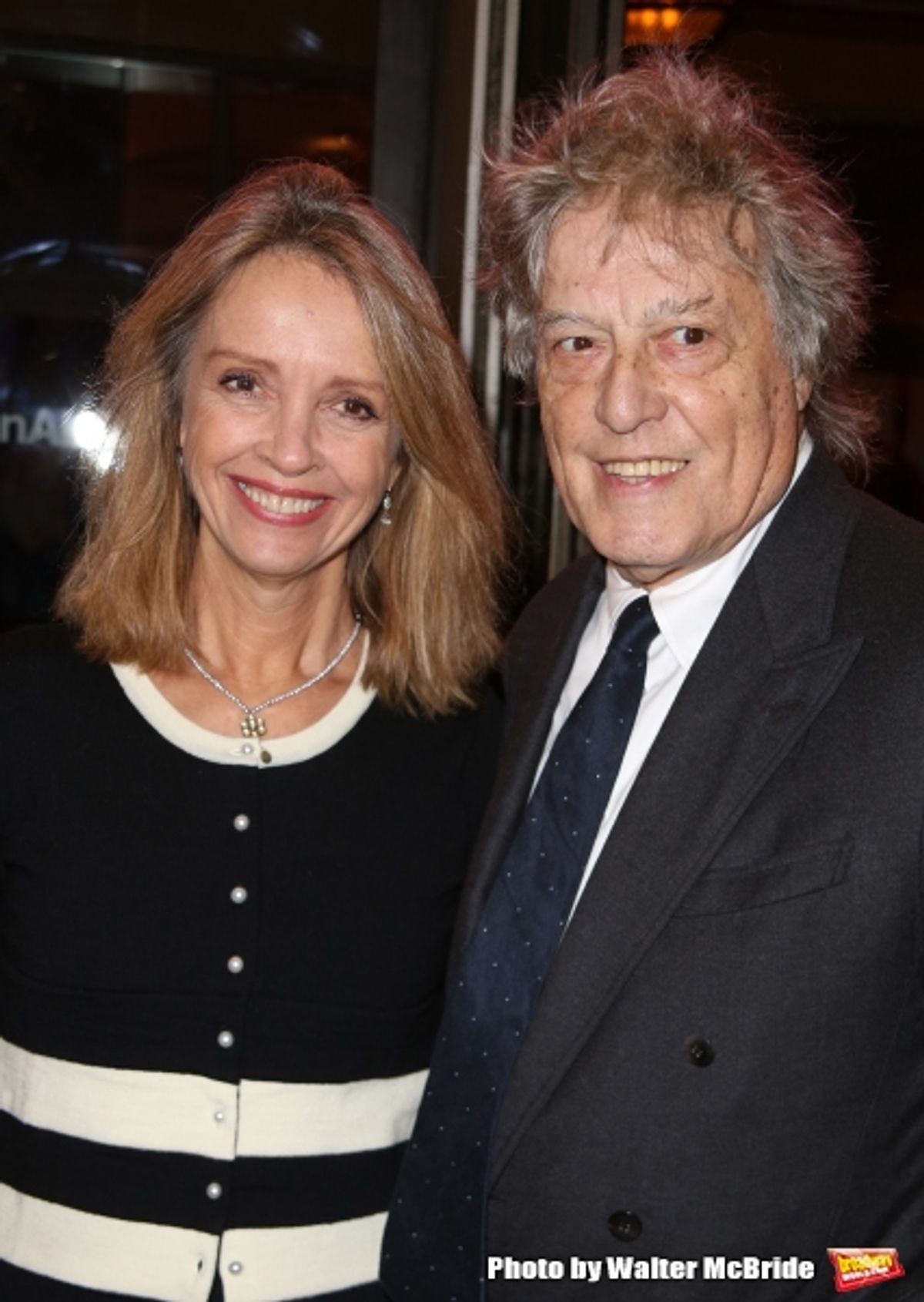  Sabrina Guinness and Tom Stoppard  at 