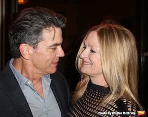 Peter Gallagher and wife Paula Wildash @ BroadwayWorld Peter Gallagher and wife Paula Wildash Photo