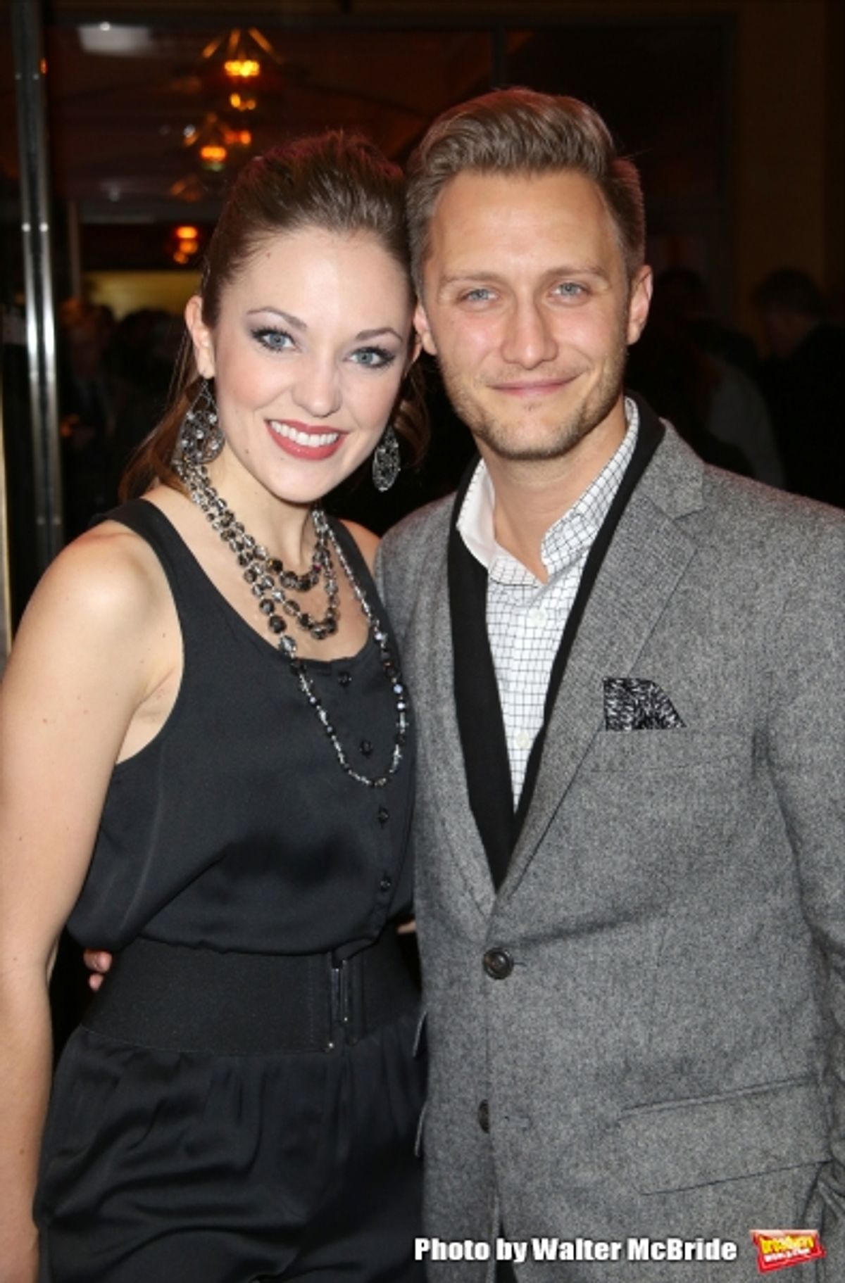 Laura Osnes and Nathan Johnson  at 