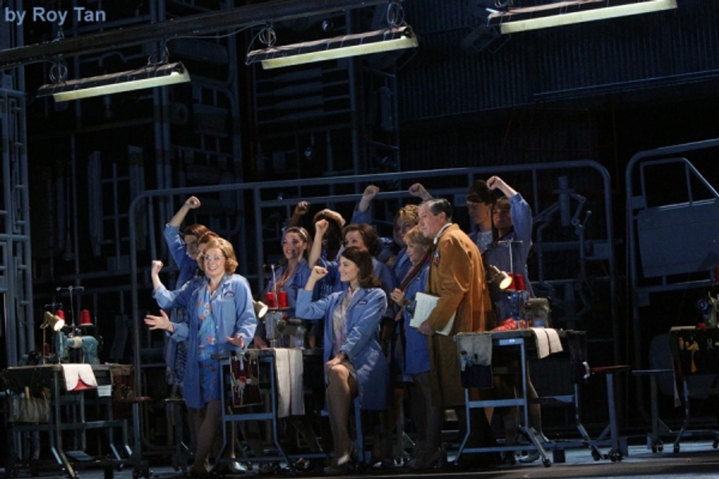 Photo Coverage: First Look at Gemma Arterton and More in West End's MADE IN DAGENHAM Photo Coverage: First Look at Gemma Arterton and More in West End's MADE IN DAGENHAM Image