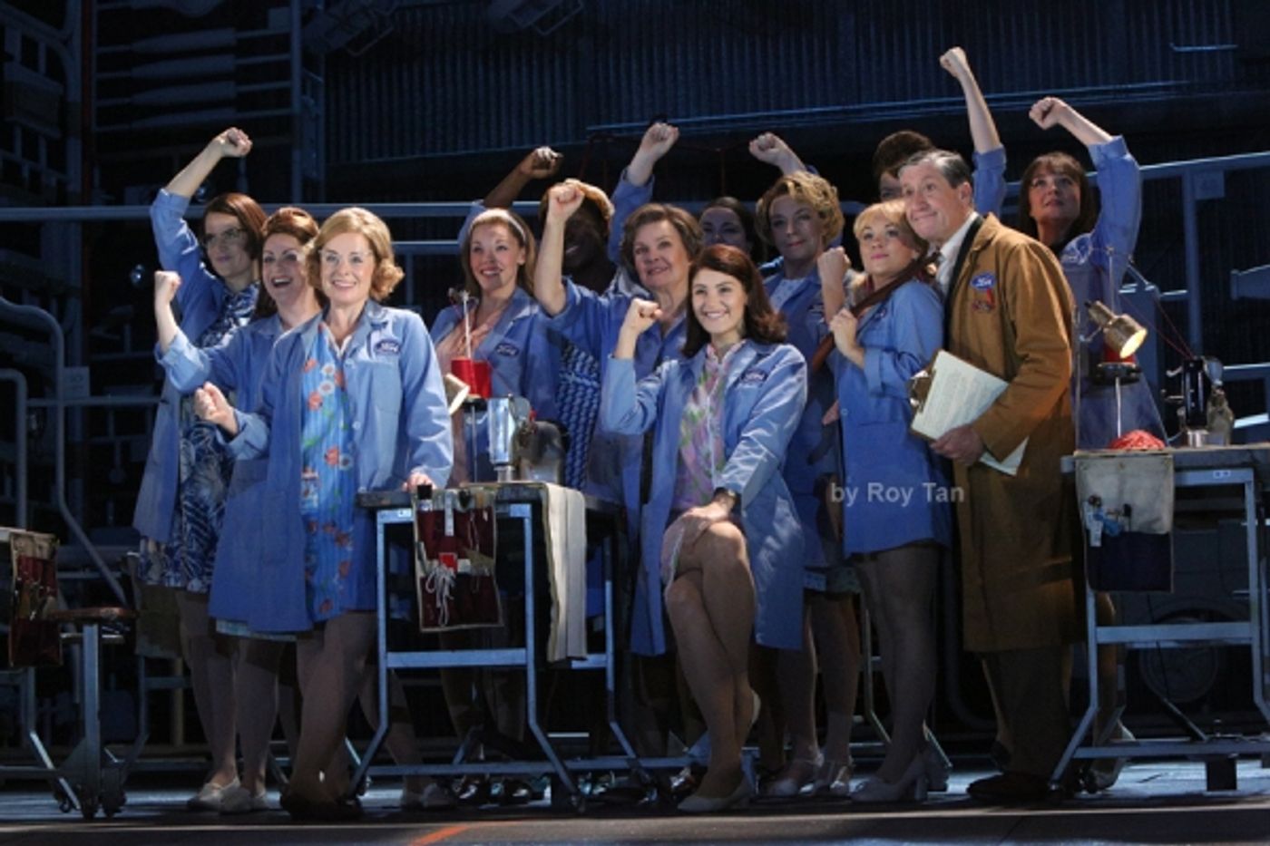 Photo Coverage: First Look at Gemma Arterton and More in West End's MADE IN DAGENHAM Photo Coverage: First Look at Gemma Arterton and More in West End's MADE IN DAGENHAM Image