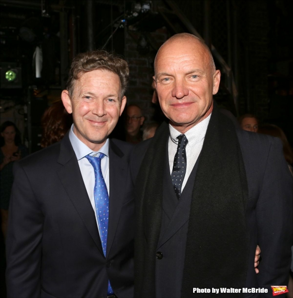 John Logan and Sting  at 