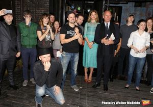 Fuschia Kate Sumner and Sting with the cast @ BroadwayWorld Fuschia Kate Sumner and Sting with the cast Photo
