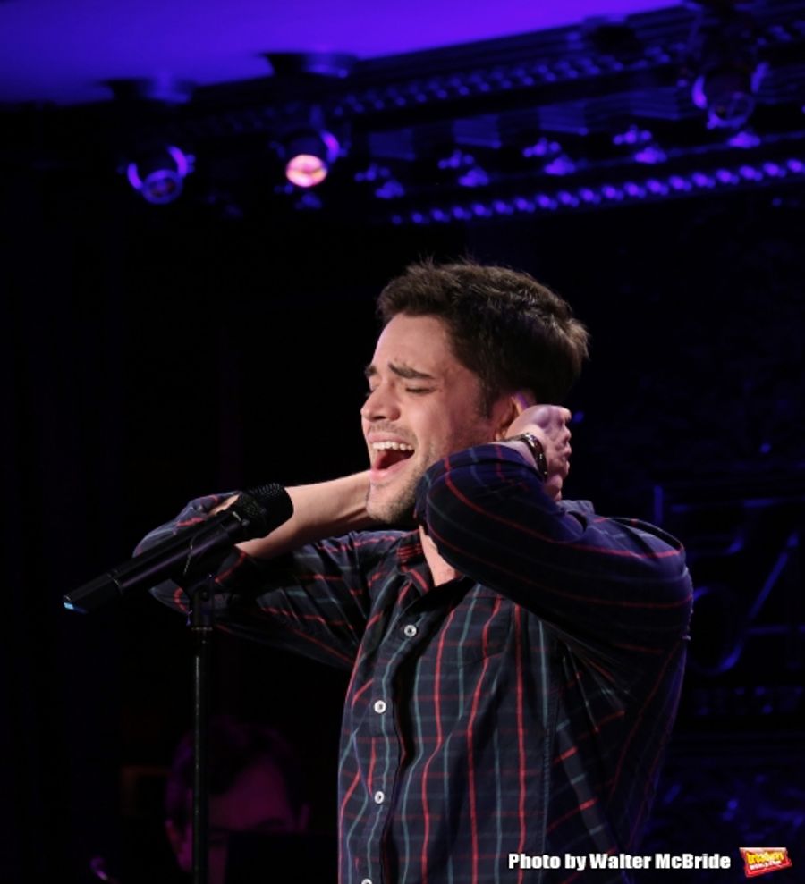 Photo Coverage: Jeremy Jordan Previews Solo Show 'Breaking Character' at 54 Below Image