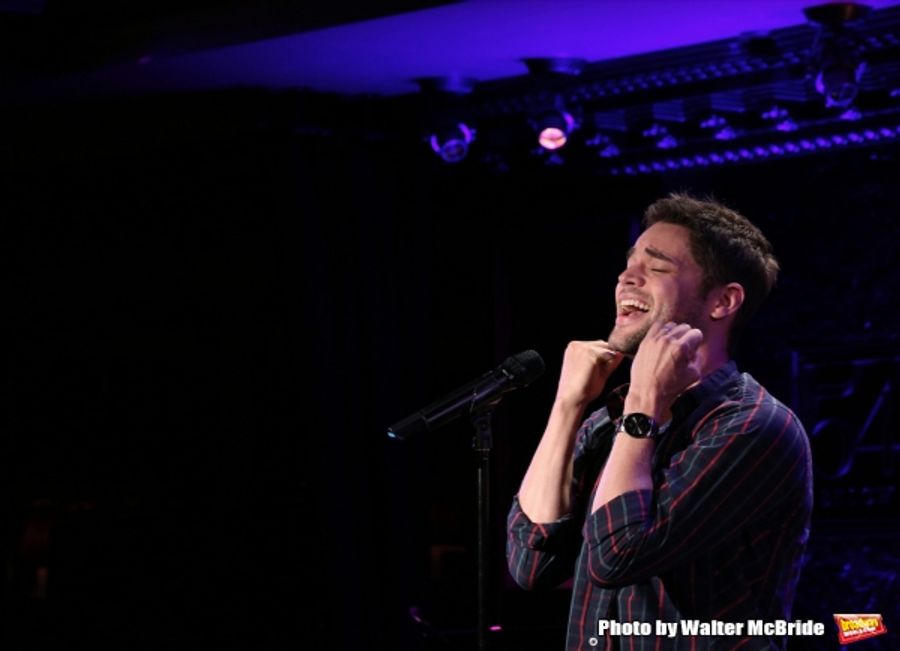 Photo Coverage: Jeremy Jordan Previews Solo Show 'Breaking Character' at 54 Below Image