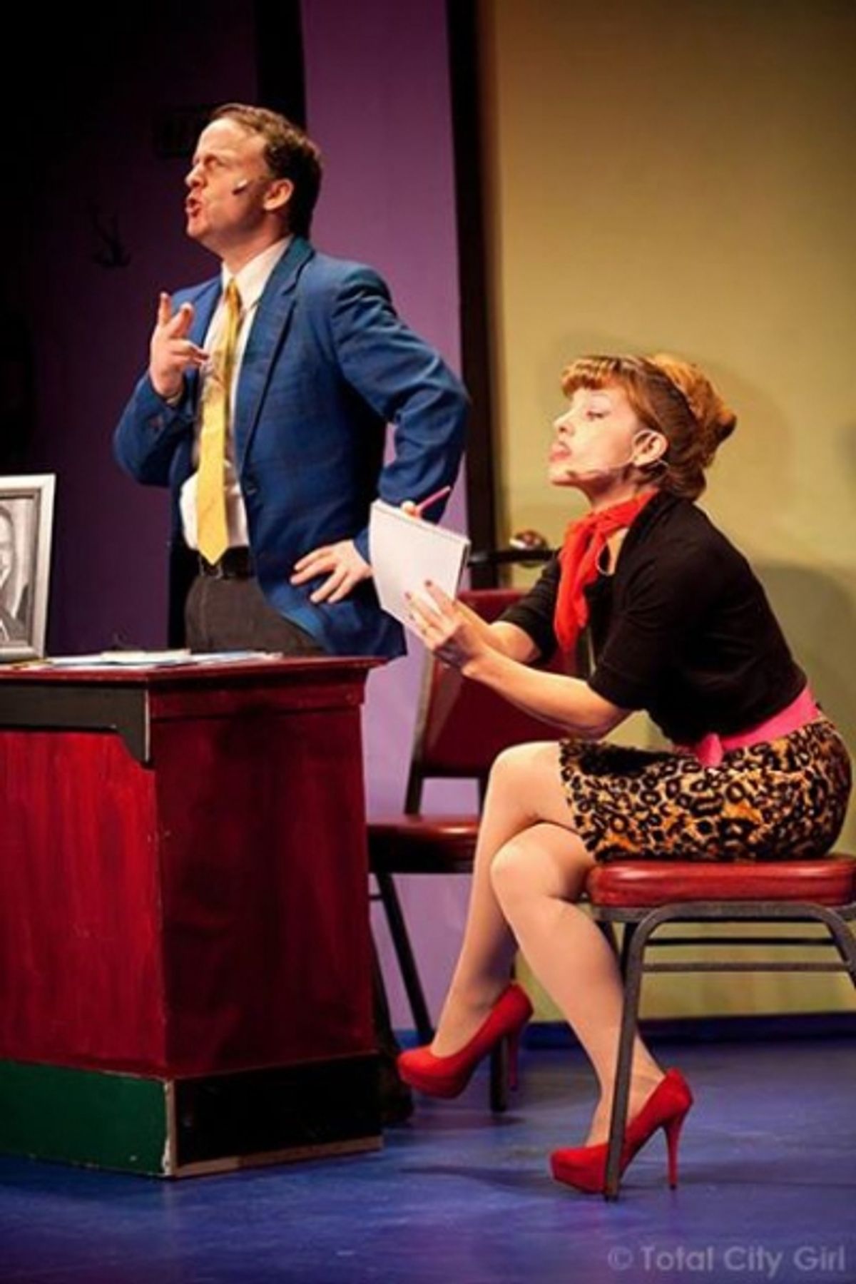 Patrick Dwyer and Lesly de Groot at 