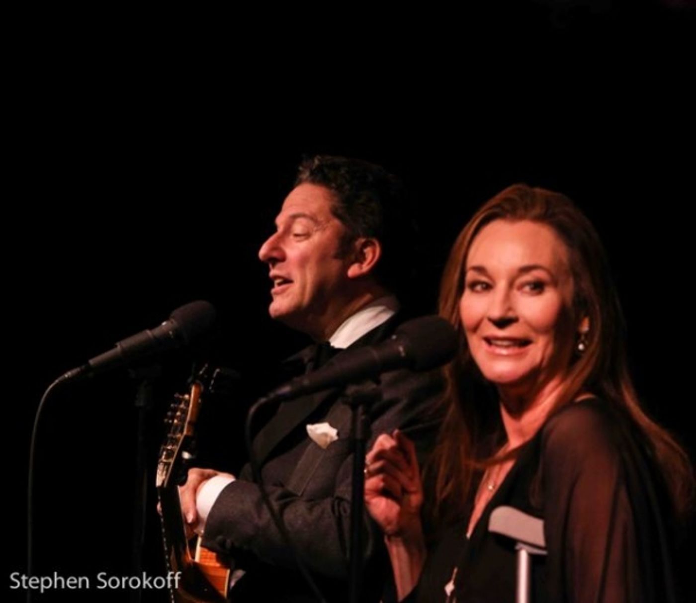 Photo Coverage: John Pizzarelli and Jessica Molaskey Bring 'Grownup Songs' to Cafe Carlyle  Image