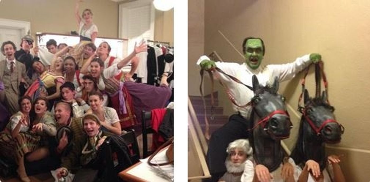 Photo Flash: Saturday Intermission Pictures November 1 - Part 2 - ON THE TOWN and More!  Image