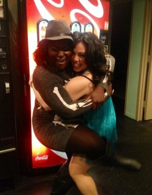 Danielle Brooks with Maria-Christina Oliveras @ BroadwayWorld Danielle Brooks with Maria-Christina Oliveras Photo