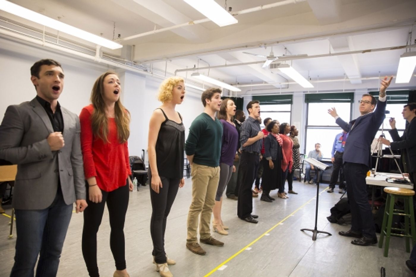 Photos: In Rehearsal for NY Philharmonic's SHOW BOAT, with Julian Ovenden, Lauren Worsham, Alli Mauzey & More! Photos: In Rehearsal for NY Philharmonic's SHOW BOAT, with Julian Ovenden, Lauren Worsham, Alli Mauzey & More! Image