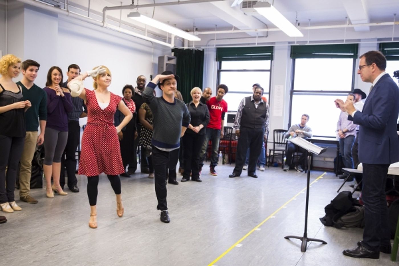Photos: In Rehearsal for NY Philharmonic's SHOW BOAT, with Julian Ovenden, Lauren Worsham, Alli Mauzey & More! Photos: In Rehearsal for NY Philharmonic's SHOW BOAT, with Julian Ovenden, Lauren Worsham, Alli Mauzey & More! Image