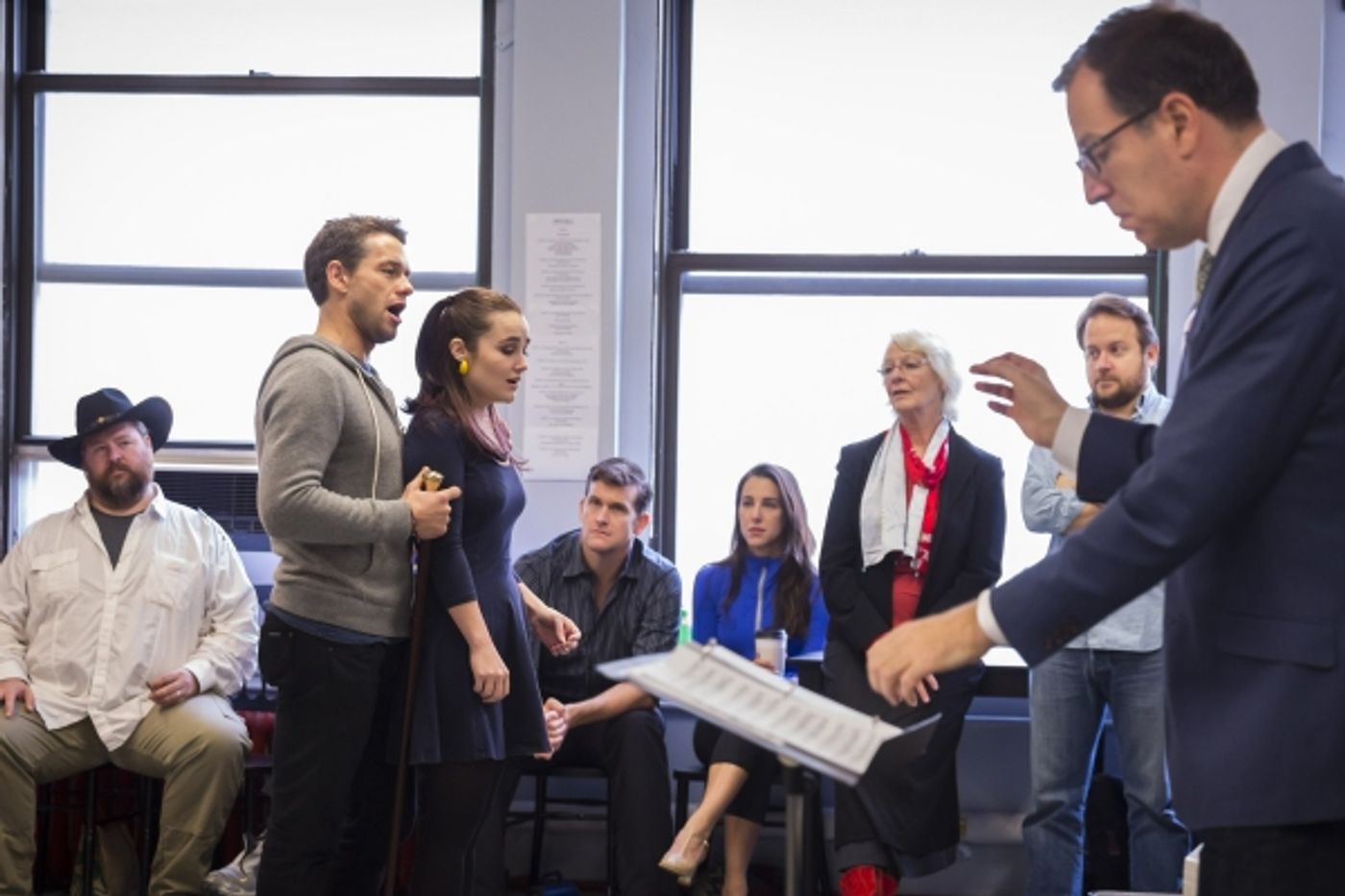Photos: In Rehearsal for NY Philharmonic's SHOW BOAT, with Julian Ovenden, Lauren Worsham, Alli Mauzey & More!  Image