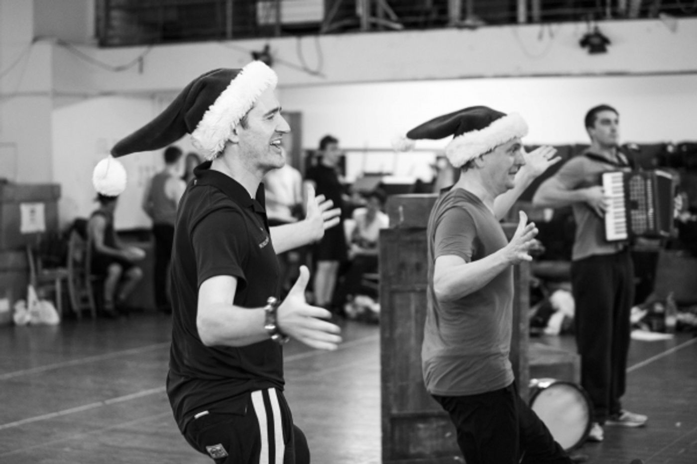Photo Flash: In Rehearsal with WHITE CHRISTMAS in the West End  Image