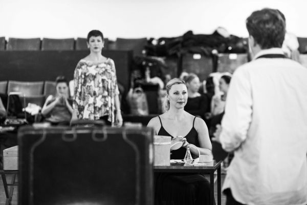 Rachel Stanley (Betty Haynes) and Louise Bowden (Judy Haynes) Photo