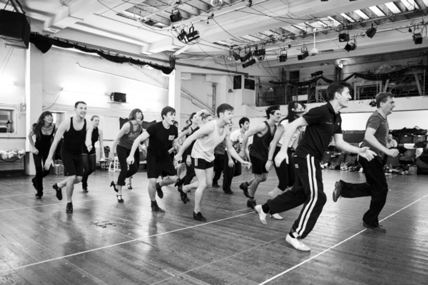 Photo Flash: In Rehearsal with WHITE CHRISTMAS in the West End  Image