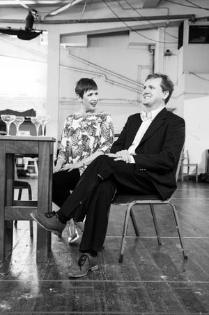Rachel Stanley (Betty Haynes) and Aled Jones (Bob Wallace) @ BroadwayWorld Rachel Stanley (Betty Haynes) and Aled Jones (Bob Wallace) Photo