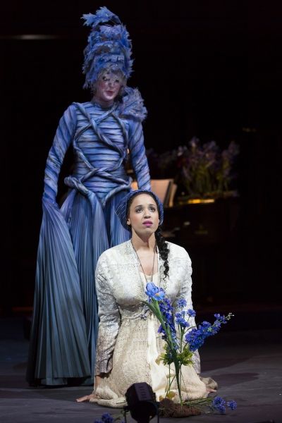 Royer Bockus (Fairy Godmother) and Jennie Greenberry (Cinderella) Photo