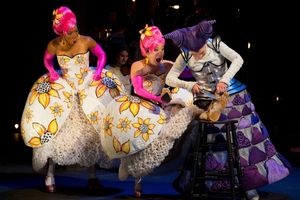 Christiana Clark (Lucinda), Katie Bradley (Florina) and Catherine E. Coulson (Cinderella''s Stepmother) @ BroadwayWorld Christiana Clark (Lucinda), Katie Bradley (Florina) and Catherine E. Coulson (Cindere Photo