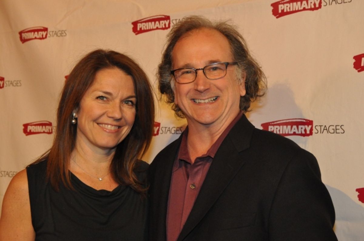 Christa Justus and Mark Linn-Baker at 