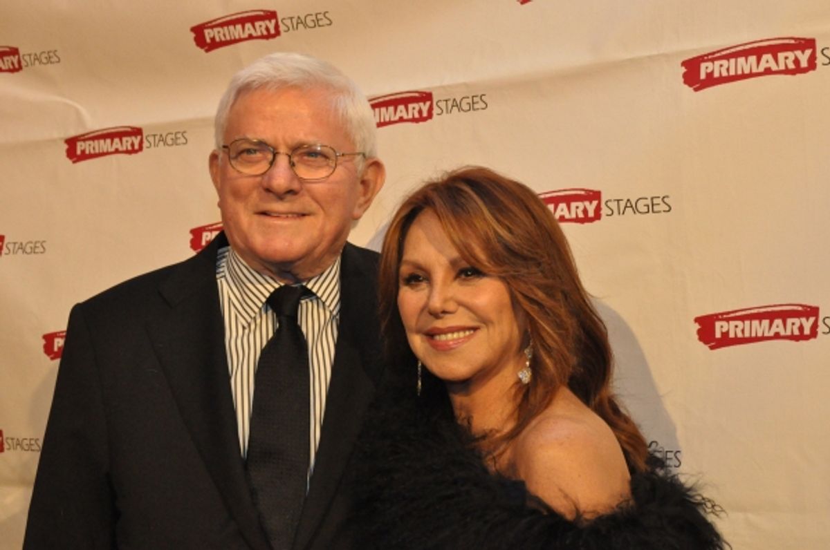 Phil Donahue and Marlo Thomas at 