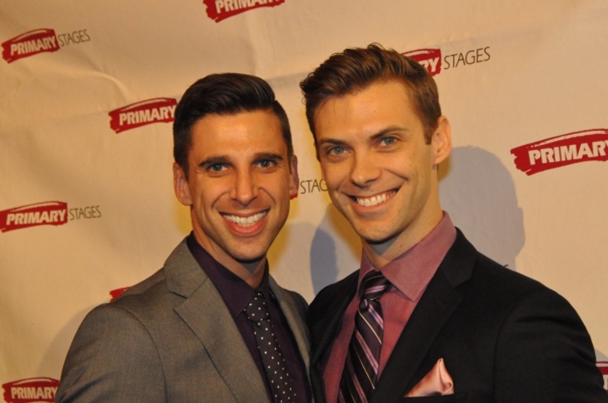 Josh Prince and Michael Novak at 