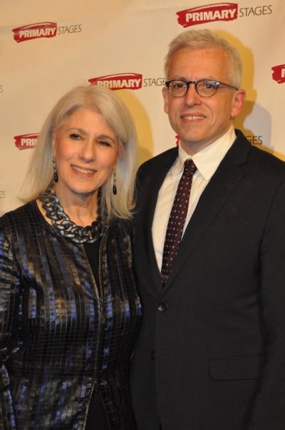 Jamie deRoy and Donald Margulies Photo