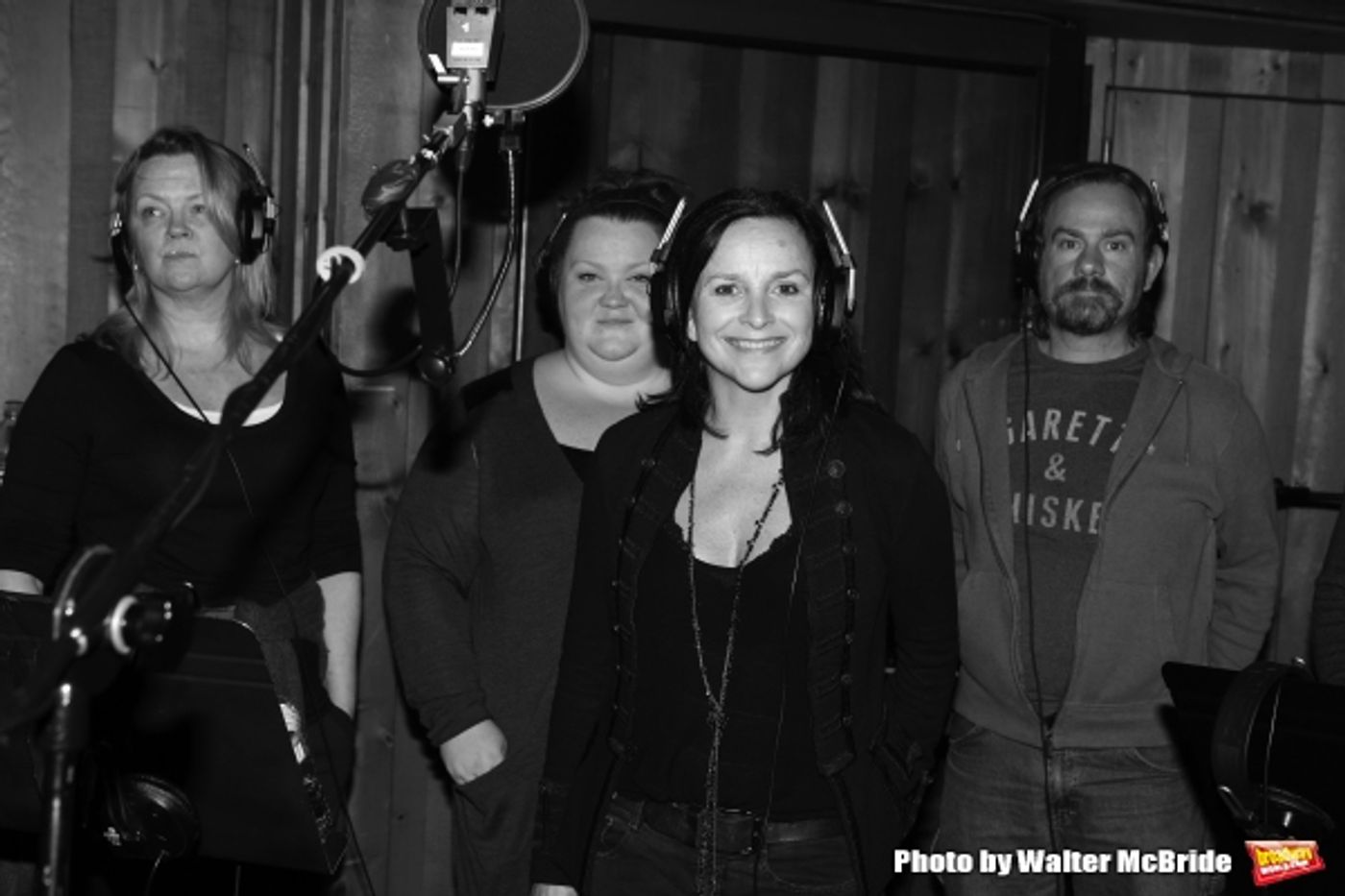 Photo Coverage: In the Recording Studio with the Cast of Broadway's THE LAST SHIP!  Image