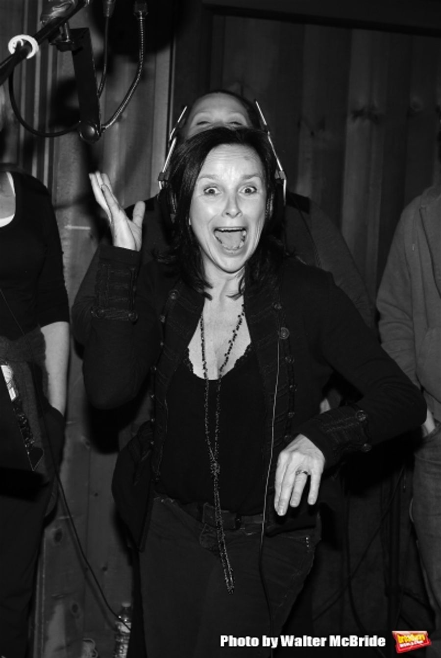 Photo Coverage: In the Recording Studio with the Cast of Broadway's THE LAST SHIP! Image