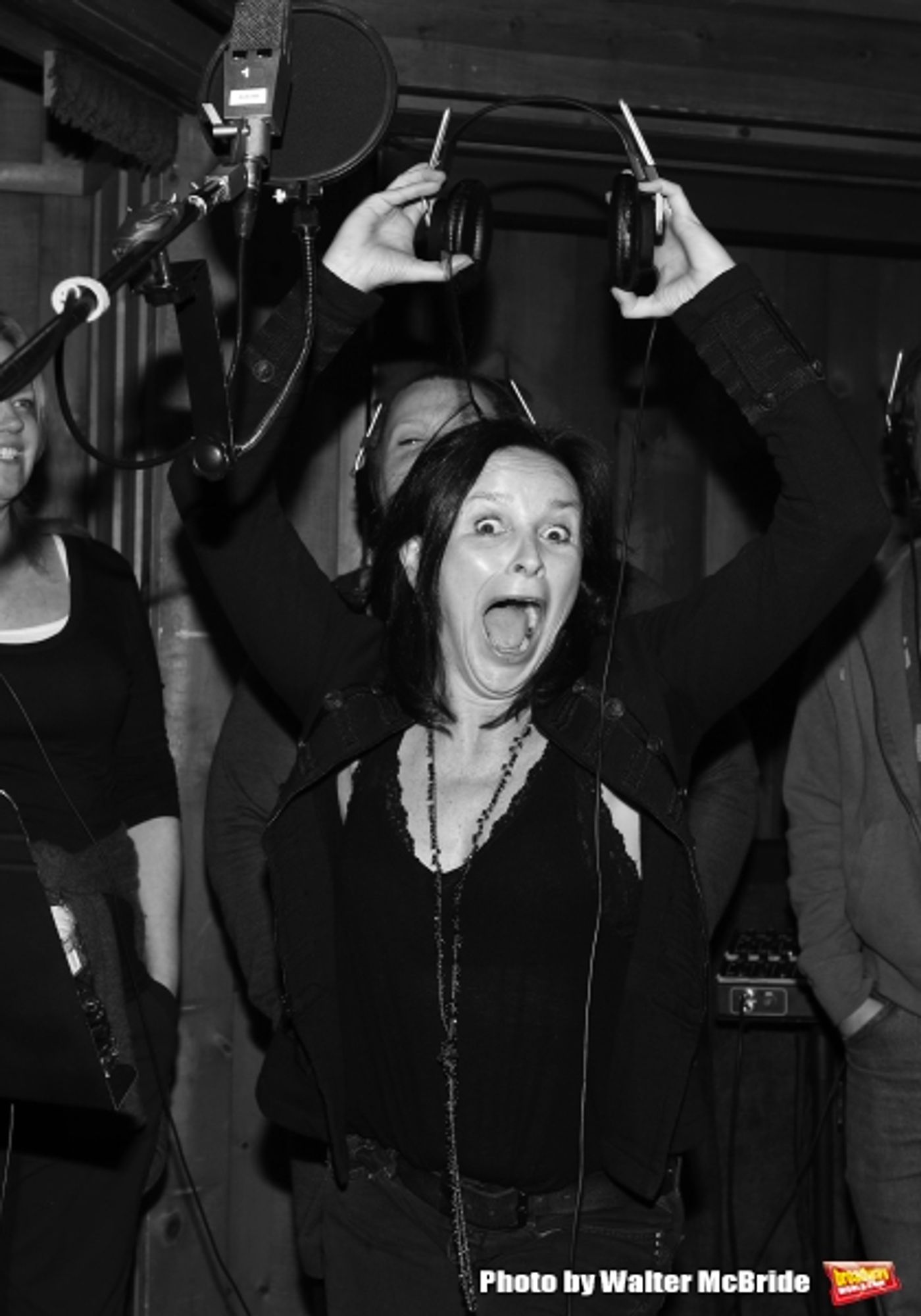 Photo Coverage: In the Recording Studio with the Cast of Broadway's THE LAST SHIP!  Image