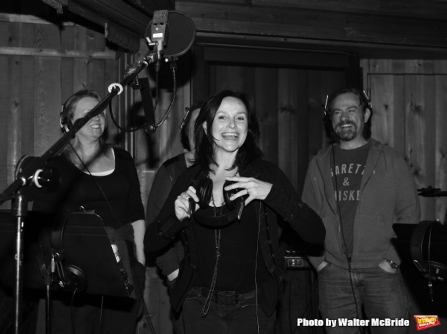 Photo Coverage: In the Recording Studio with the Cast of Broadway's THE LAST SHIP! Image