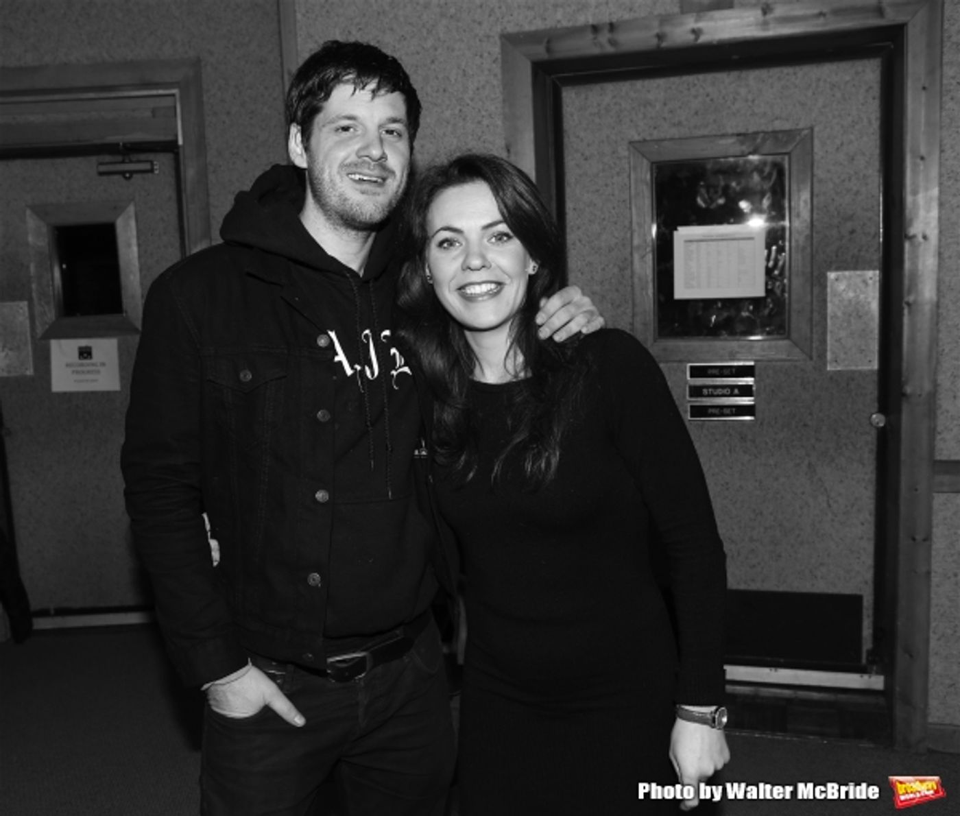 Photo Coverage: In the Recording Studio with the Cast of Broadway's THE LAST SHIP!  Image