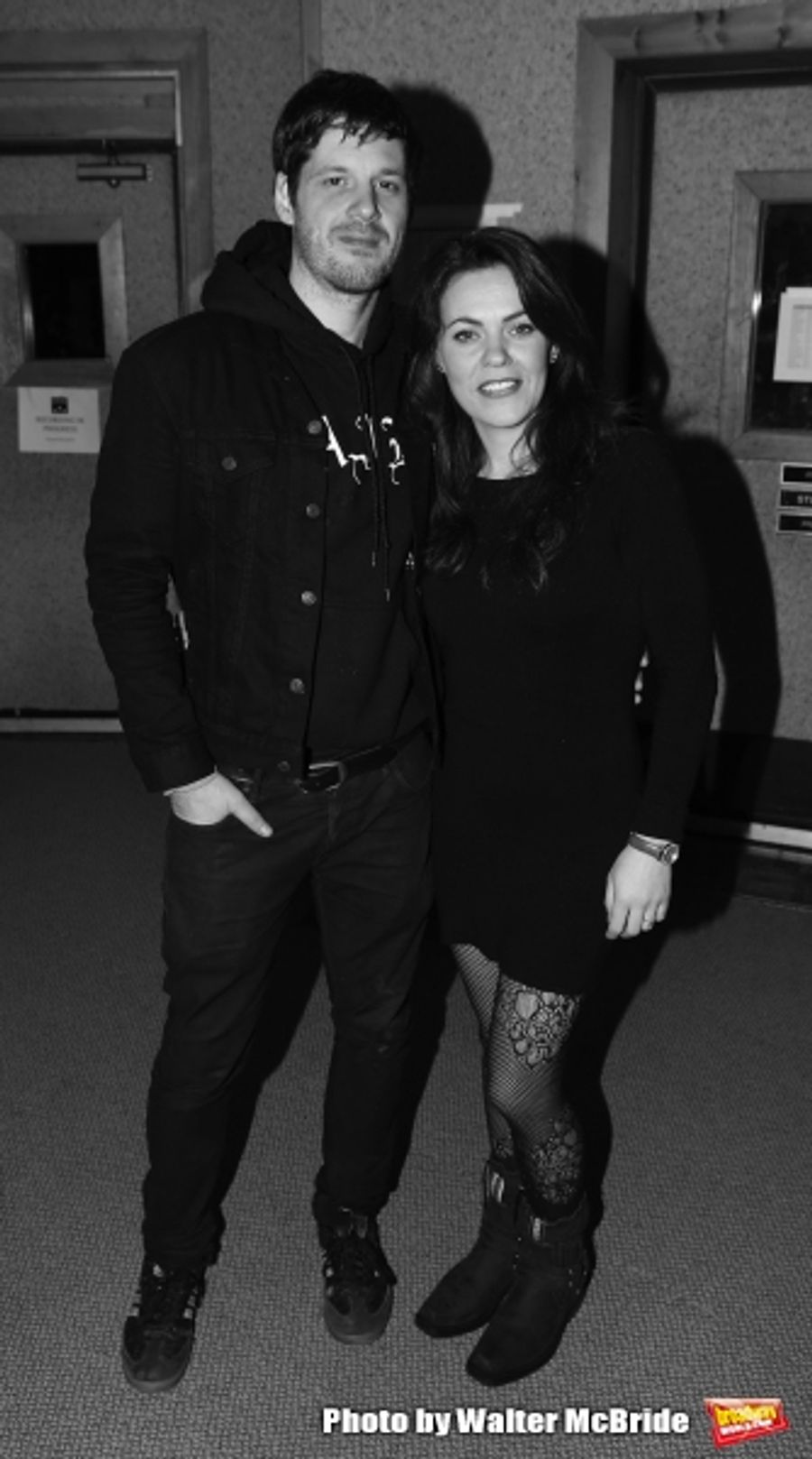 Photo Coverage: In the Recording Studio with the Cast of Broadway's THE LAST SHIP! Image