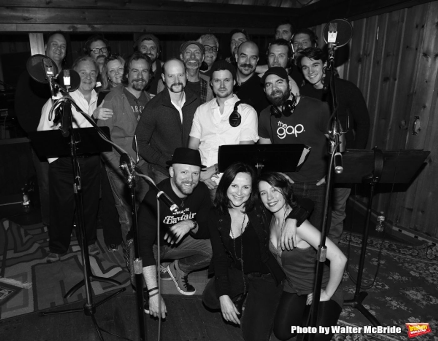 Photo Coverage: In the Recording Studio with the Cast of Broadway's THE LAST SHIP!  Image