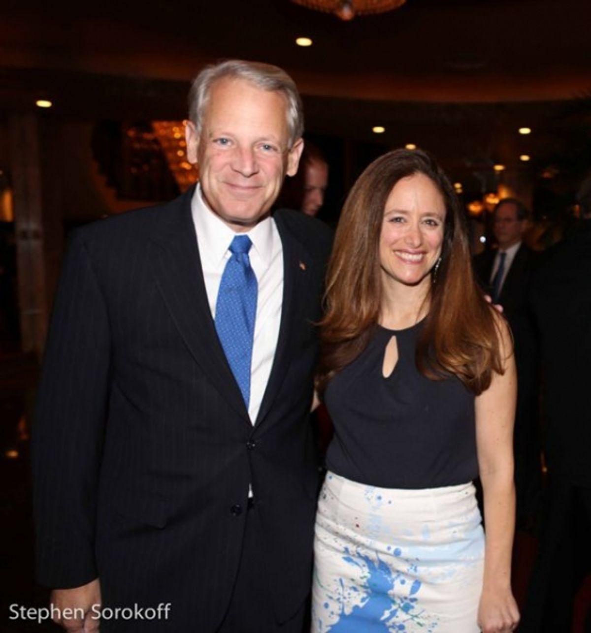 Congressman Steve Israel & Caroline Sorokoff at 