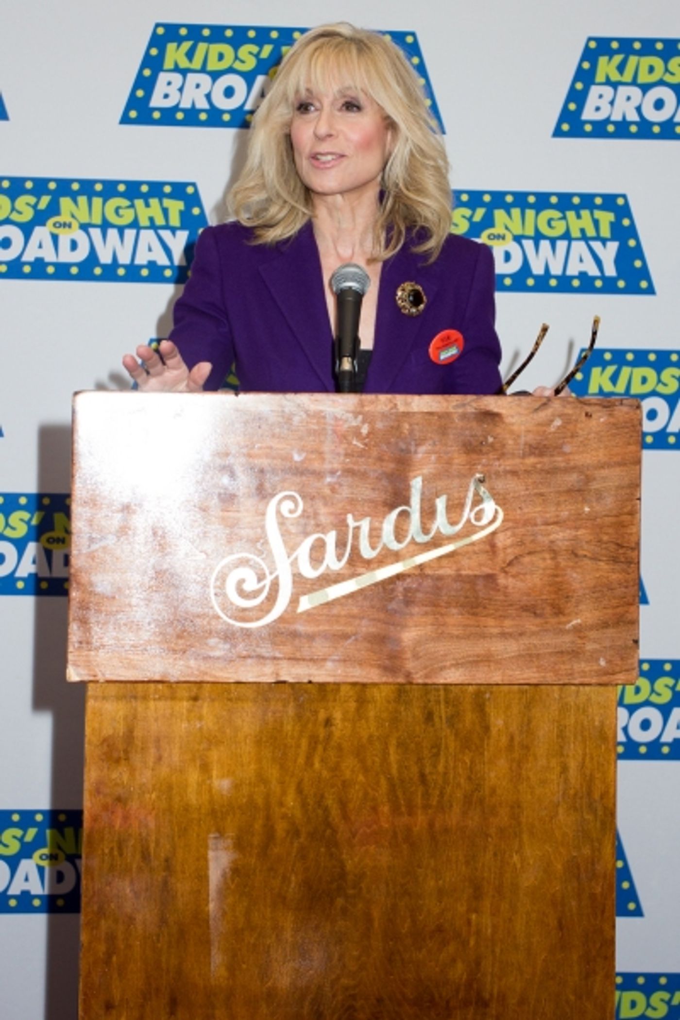 Photo Coverage: Judith Light and Tony Danza Launch KIDS' NIGHT ON BROADWAY 2015!  Image