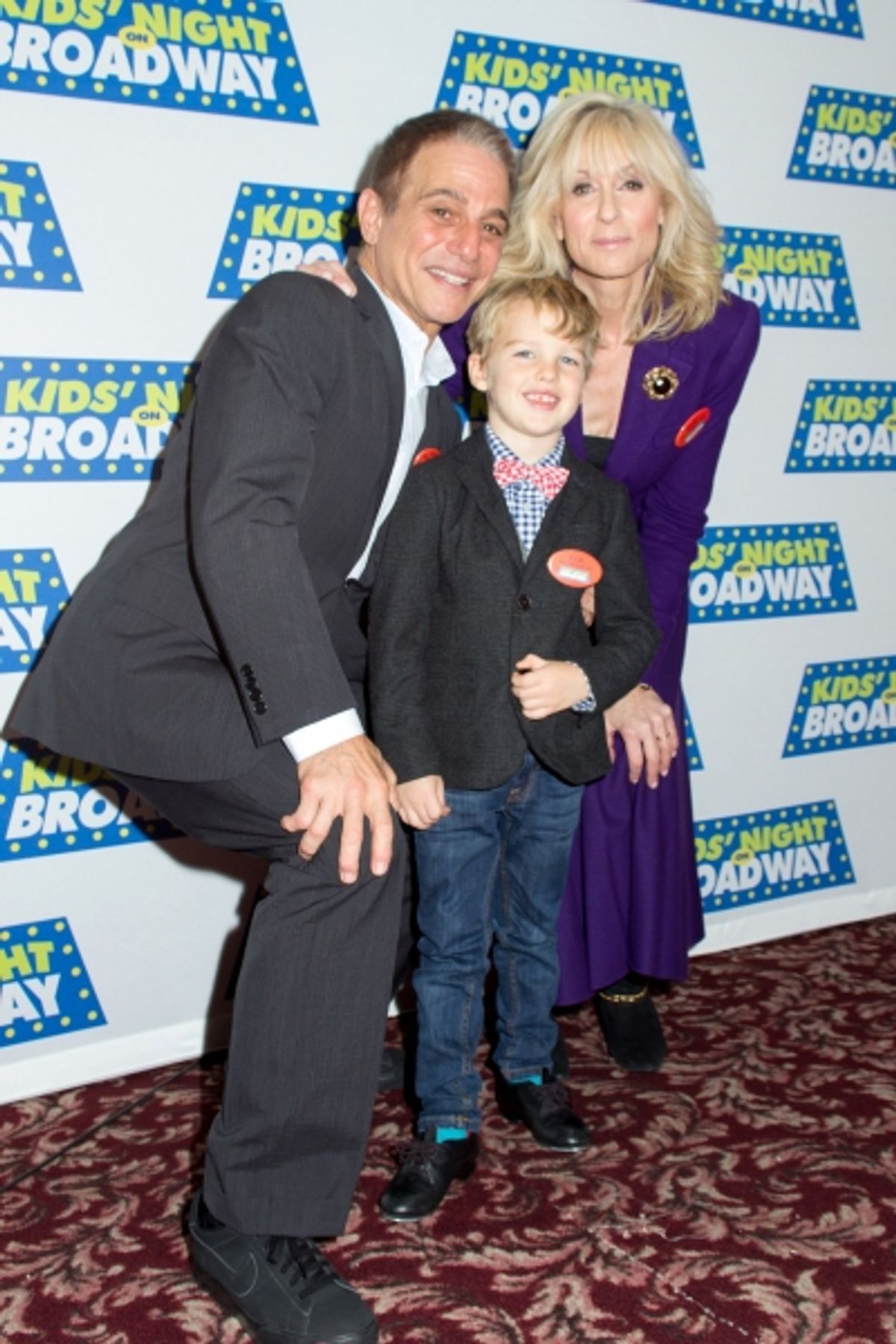 Tony Danza, Iain Armitage, Judith Light at 