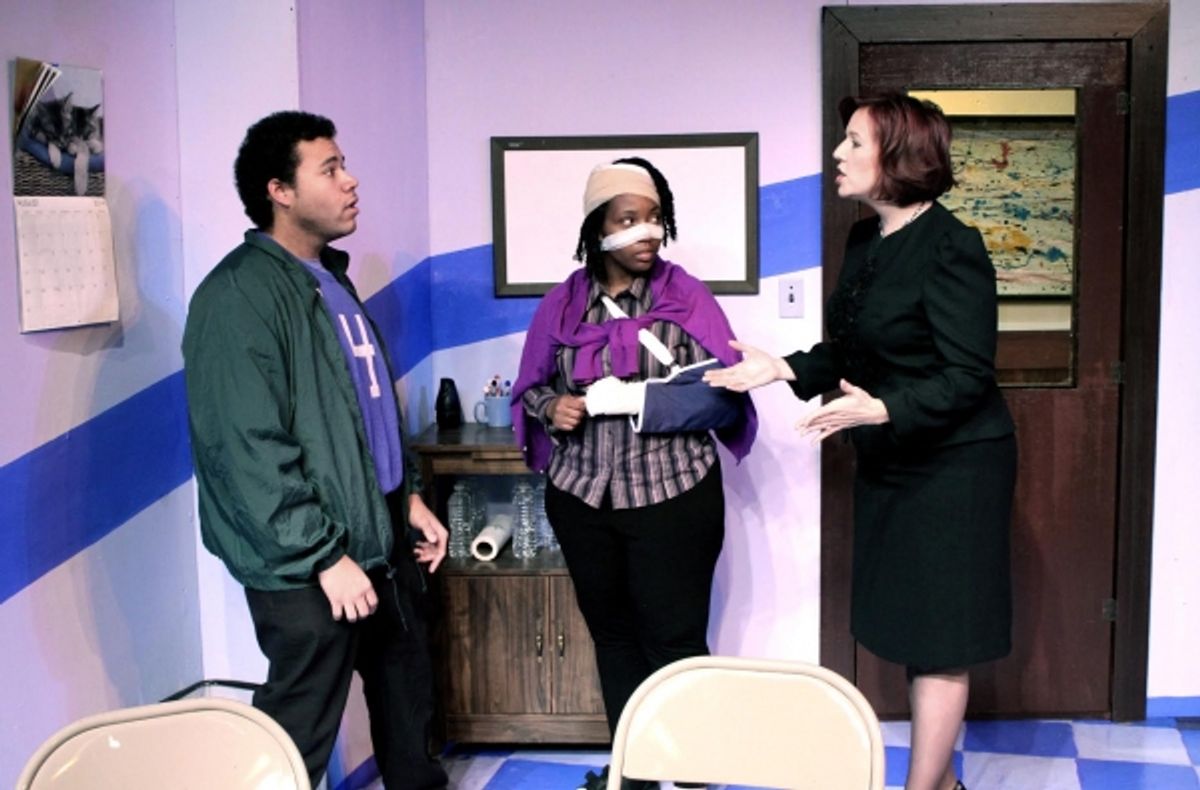 Dan Johnson, Kennikki Jones-Jones and Rita Montepetit-Liegl at 