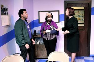 Dan Johnson, Kennikki Jones-Jones and Rita Montepetit-Liegl Photo