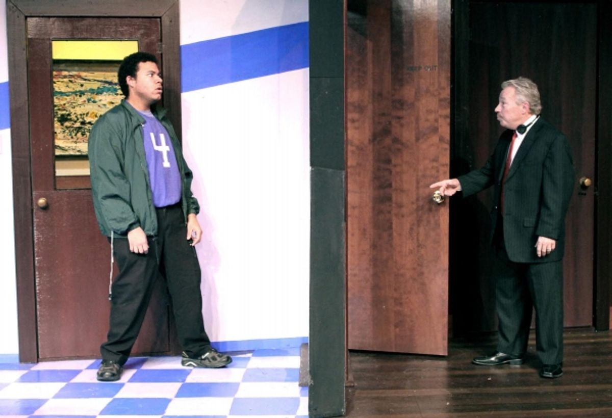 Dan Johnson and Wayne David Parker at 