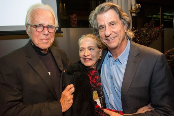 John Guare, Adele Chatfield-Taylor and David Rockwell Photo