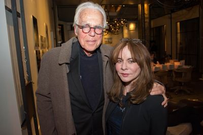 John Guare and Stockard Channing Photo