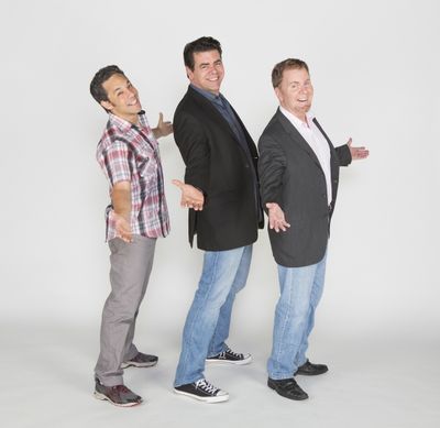 Jeffrey Schecter appears as Young Max, Burke Moses as The Grinch, and Steve Gunderson Photo